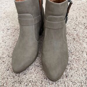 Taupe Ankle Booties